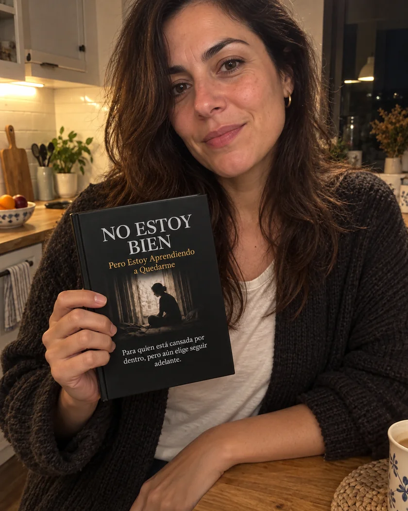 Lectora del libro No Estoy Bien en México