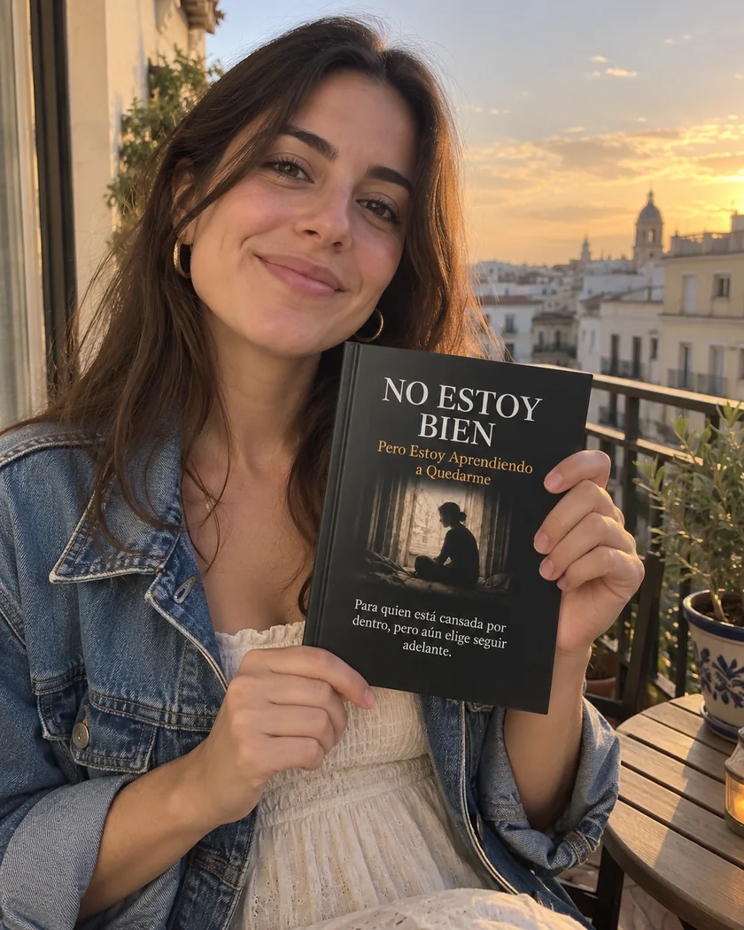 Lectora del libro No Estoy Bien en México