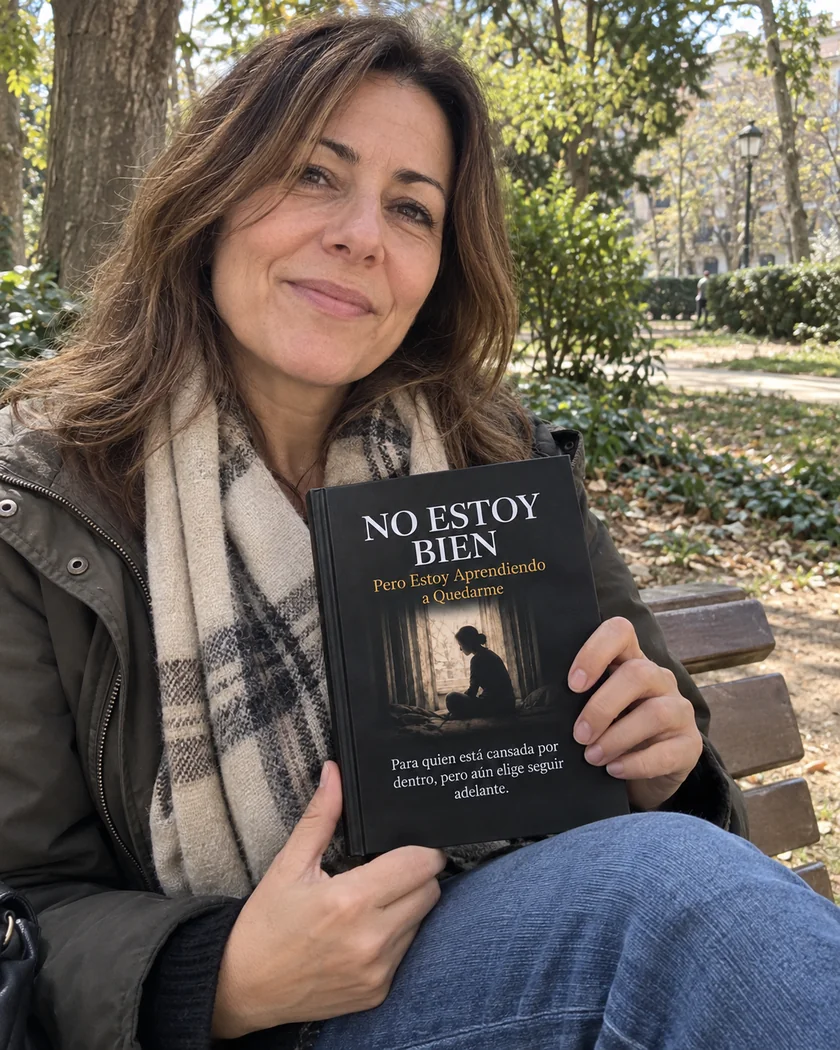 Lectora del libro No Estoy Bien en México