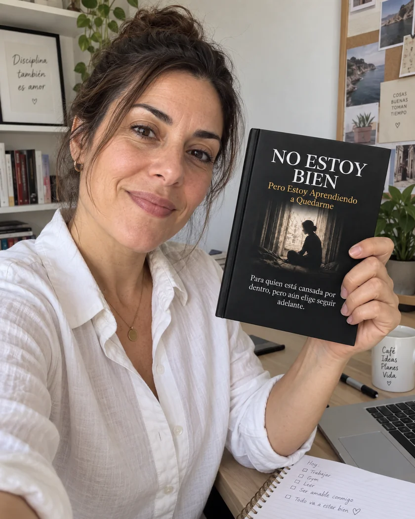 Lectora del libro No Estoy Bien en México