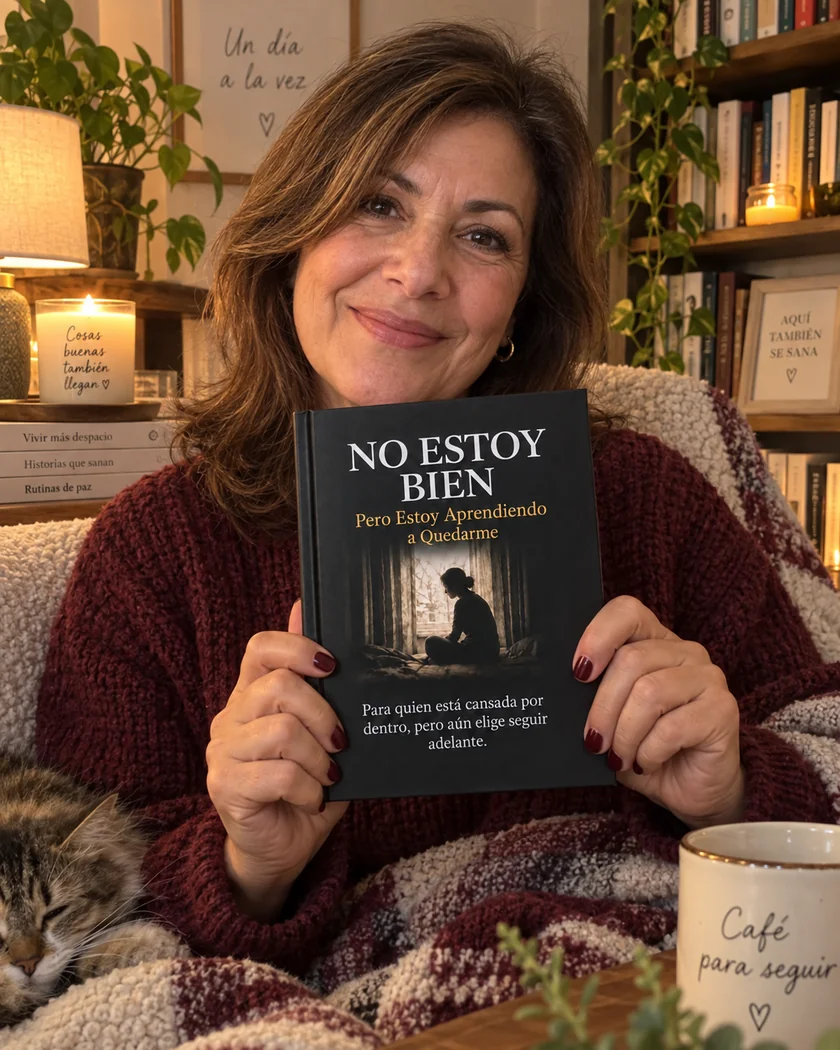 Lectora del libro No Estoy Bien en México