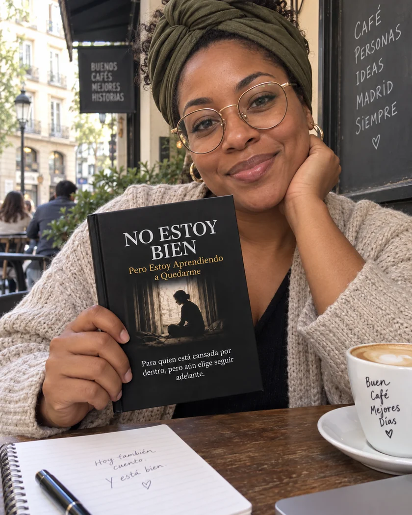 Lectora del libro No Estoy Bien en México
