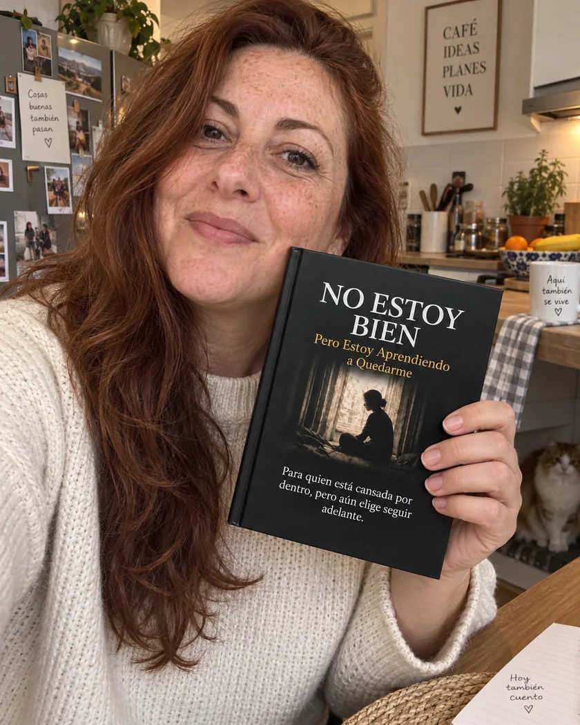 Lectora del libro No Estoy Bien en México