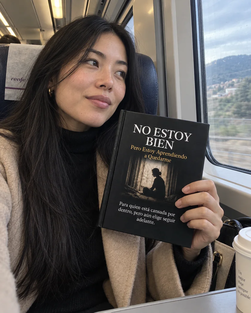 Lectora del libro No Estoy Bien en México